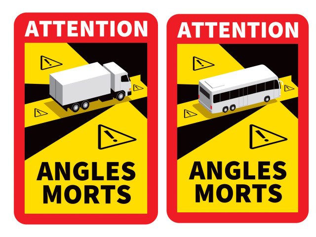 Signalisation angles morts
